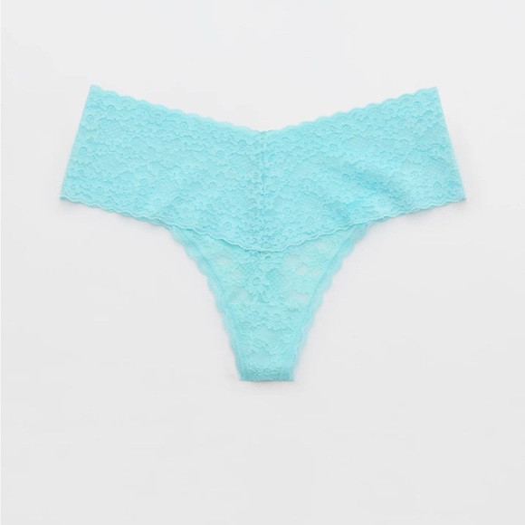 Aerie Vintage Lace Thong Panties Bundle of 6 NWT L - Picture 3 of 9